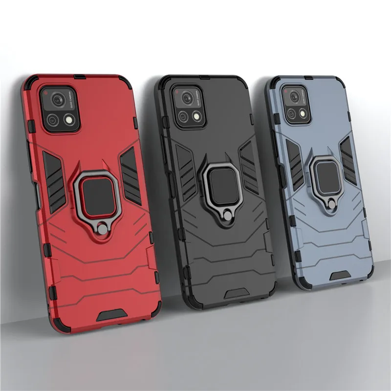 Ring Holder Case For ViVo Y52S Y20 Y20S IQOO U1X U1 Y73S Y70S Y51S V19 X50 Pro Plus Cover Back Phone Bumper | Мобильные телефоны и
