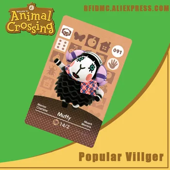 

091 Muffy Animal Crossing Card Amiibo for New Horizons