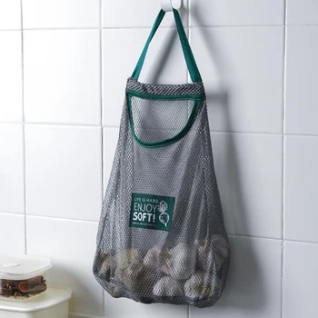 

NEW Shopping Fruit Vegetables Shopping Storage Bags Shopper Tote Mesh Net Woven Cotton Shoulder Bag Home Kitchen Hand Totes