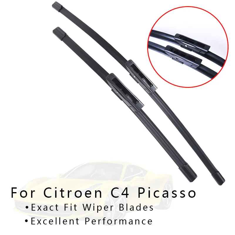 Front and Rear Wiper Blade For Cars for Citroen C4 Picasso from 2006 2007 2008-2018 windscreen wiper car Accessories wholesale | Автомобили