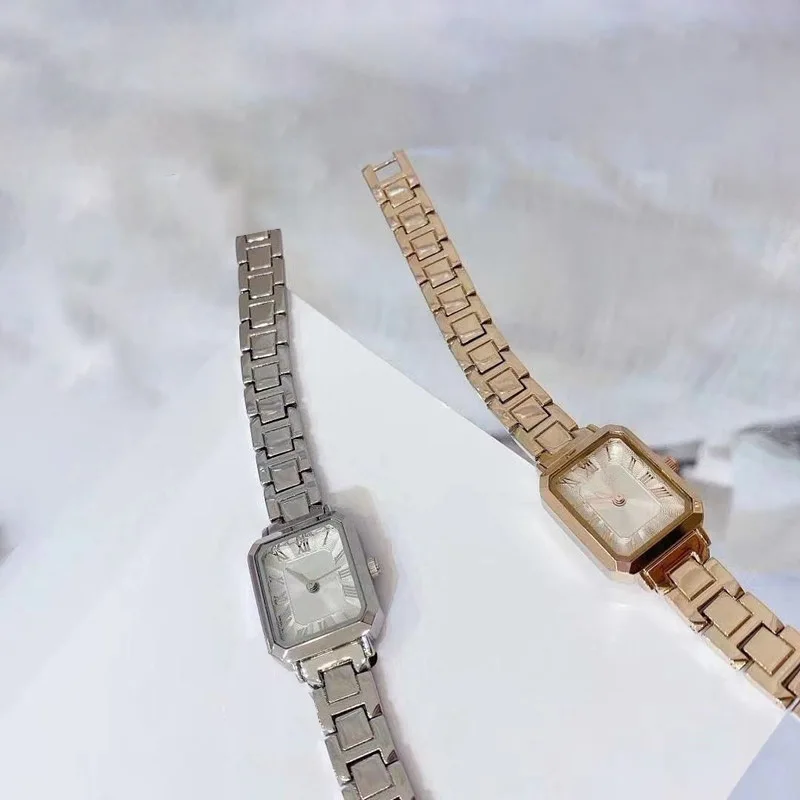2021 New Fashion Women Watches Ladies Luxury Creative Steel Band Women Watches Female Quartz Waterproof Watch Small Square Watch