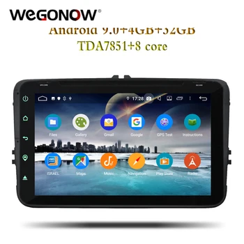 

2DIN DSP IPS Android 9.0 4GB RAM Eight 8 Core 32GB ROM for Volkswagen Car DVD Player GPS Glonass Map RDS Radio wifi Bluetooth4.2