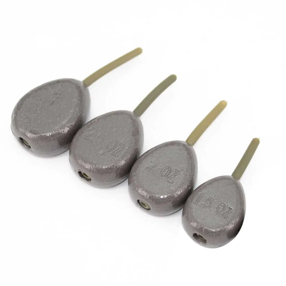 

42g 56g 70g 84g Assorted Fishing Sinker Strong Outdoor Tool Water Drop Solid Weights Accessories Tackle Swivels Carp Lead
