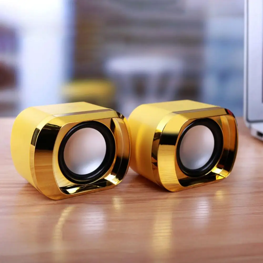 Портативный мини динамик USB музыкальная стерео Колонка для компьютера