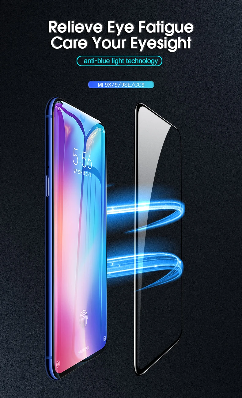 Vothoon закаленное стекло для Xiaomi mi 9 se cc9e 8 se 8 lite 8 Pro Полное покрытие Защита экрана для Xiaomi mi Play mi x 2 3 стекло