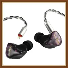 Magaosi V3 2BA 1DD Triple Knowles Driver Hybrid HiFi Monitor Earphones 2pin Detachable Cable Audiophile Musician IEM Earbuds