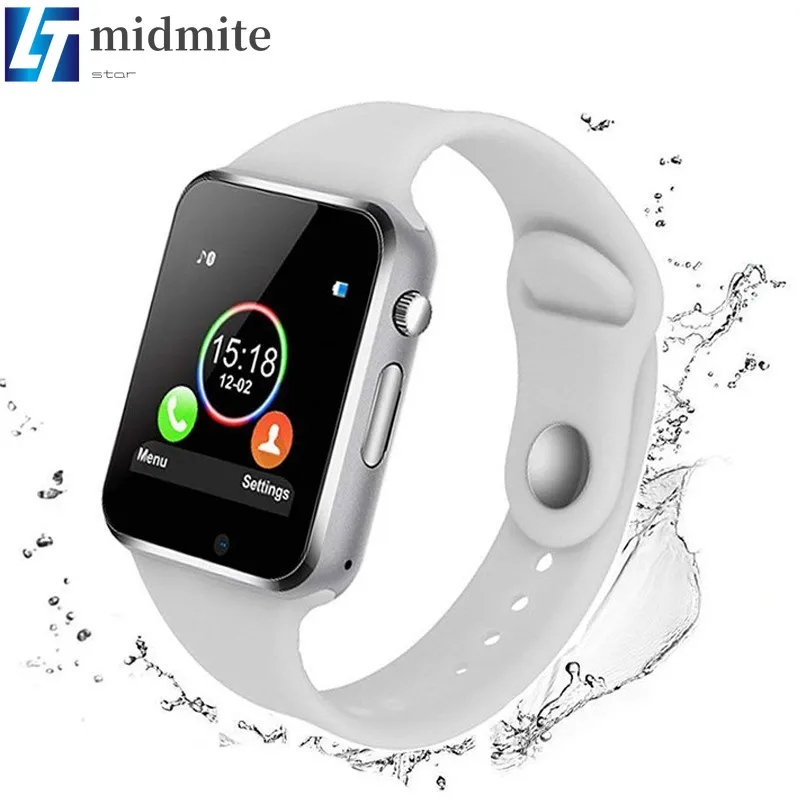 

A1 WristWatch Bluetooth Smart Watch Sport Pedometer with SIM Camera Smartwatch For Android Smartphone Russia T15 men