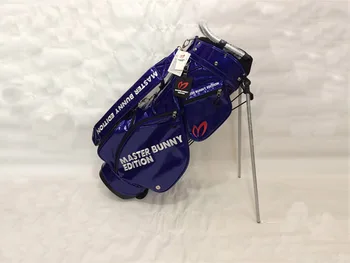 

Brand New Master Bunny Edition Golf Standard Bag PU Master Bunny Edition Golf Clubs Bag Blue Golf Clubs Rack Bag