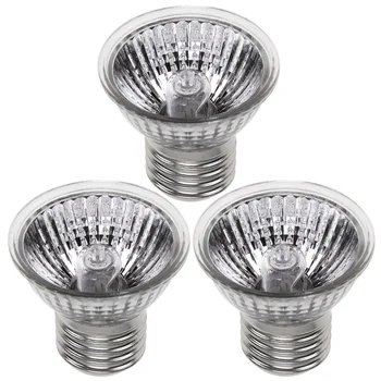 

3pcs Reptile Light Bulb Reptile Heating Lamp Bulb Heating Emitter Heat Light Bulb for Lizard Aquarium Snake Pet
