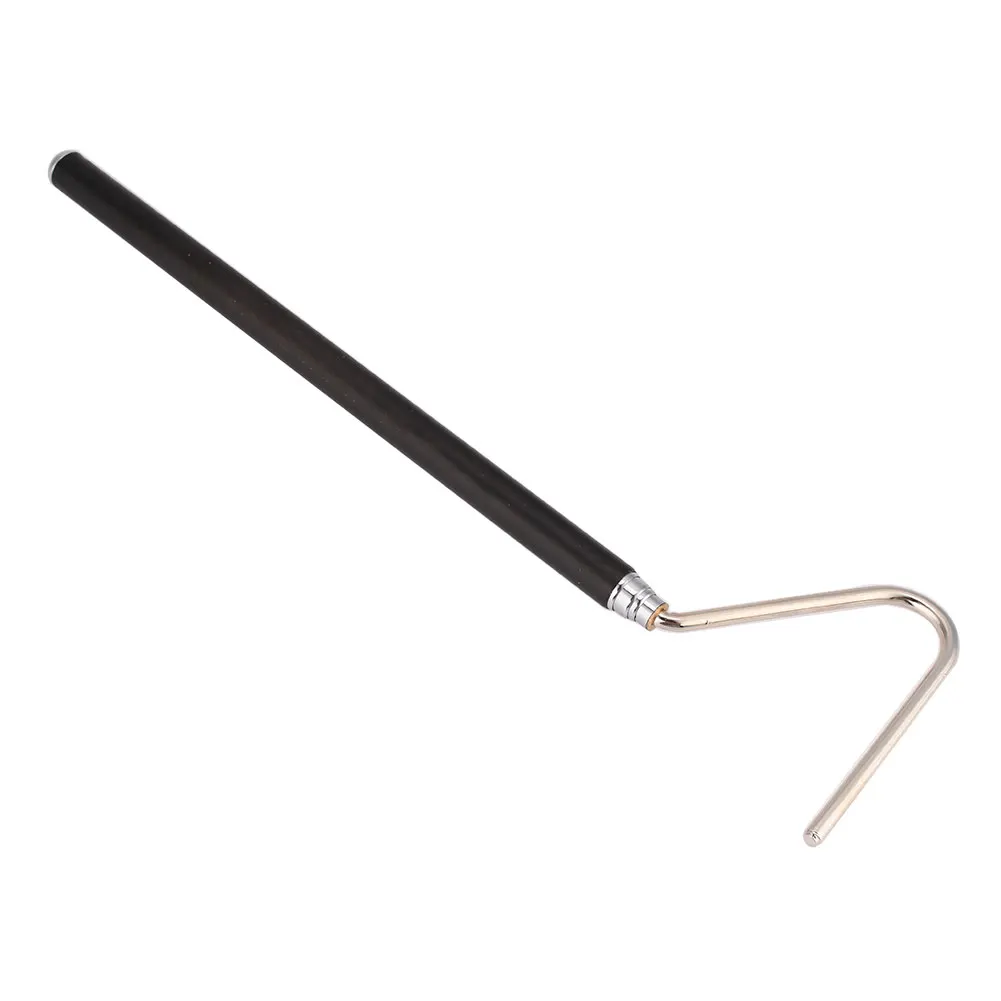 Catching Tools Tool Long Handle Stainless Steel Tongs Snake Hook Black for for 1 Pcs Catch Snakes Protective Catcher Reptile