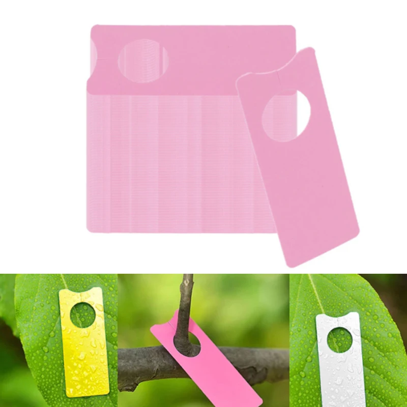 50/100pcs Plants Tags PVC Plant Markers Hanging Seedlings Labels Waterproof Plant Labels DIY GardenING Flowers Pots Tags