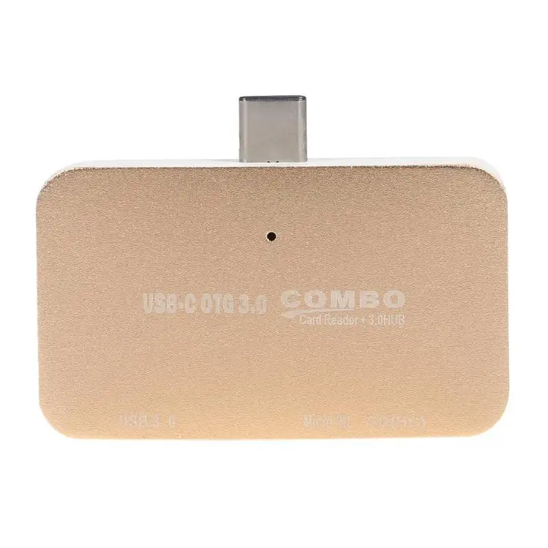 Usb type-C OTG кард-ридер type-C TF карта памяти USB3.0 Смарт-кард-ридер для ПК управление простой удобный полезный