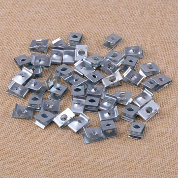

Universal U-nuts Doors Auto Panel 50pcs Speed Fasteners Screws Bumpers