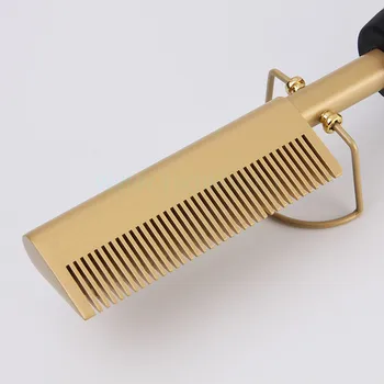 

Original Patent CE ROSH Hair Straightener Iron Hair Straightener Comb Pure Copper Comb Head Present Hair Curler