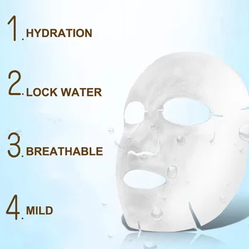 

10pcs Facial Mask Essence Sheet for Deep Moisturizing Whitening Freckle Removal EY669