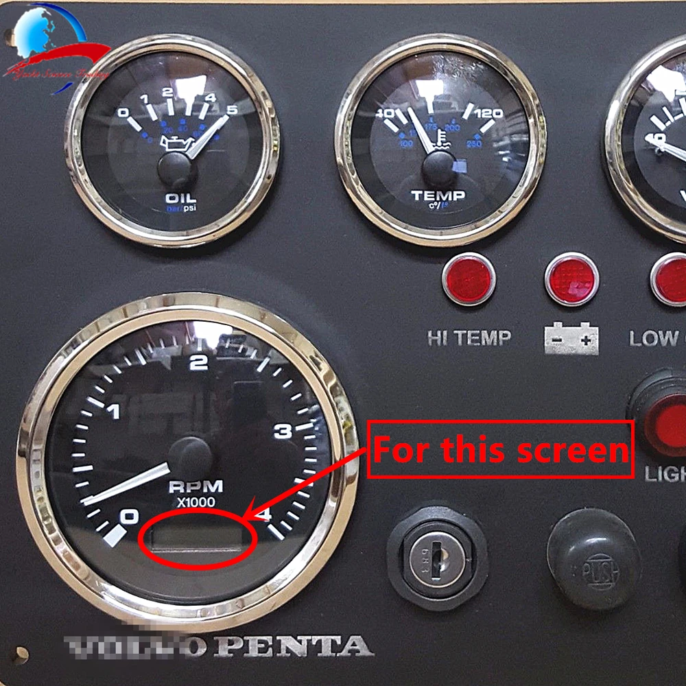 Tachometer Speedometer LCD display MANITOU Kenworth trucks VDO international VDO cockpit vision Jcb tractor Volvo penta boat,lcd display navigation touch screen