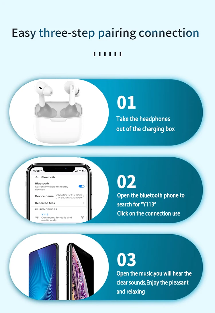 Y113 TWS In ear Blutooth Earphones Mini Wireless Sport Headset Stereo earbuds Headphones fone de ouvido auriculares PK i9000