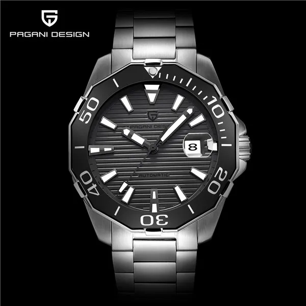 PAGANI Дизайн брендовые роскошные мужские классические механические часы модные водонепроницаемые стальные часы из нержавеющей стали мужские часы Relogio Masculino - Цвет: 5