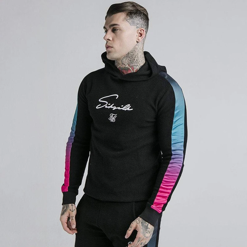 Sik Silk-para Hombre, Sudaderas Con Capucha, Chándales Informales Para Gimnasio, De Marca, Otoño E Invierno, 2021 - Sudaderas - AliExpress