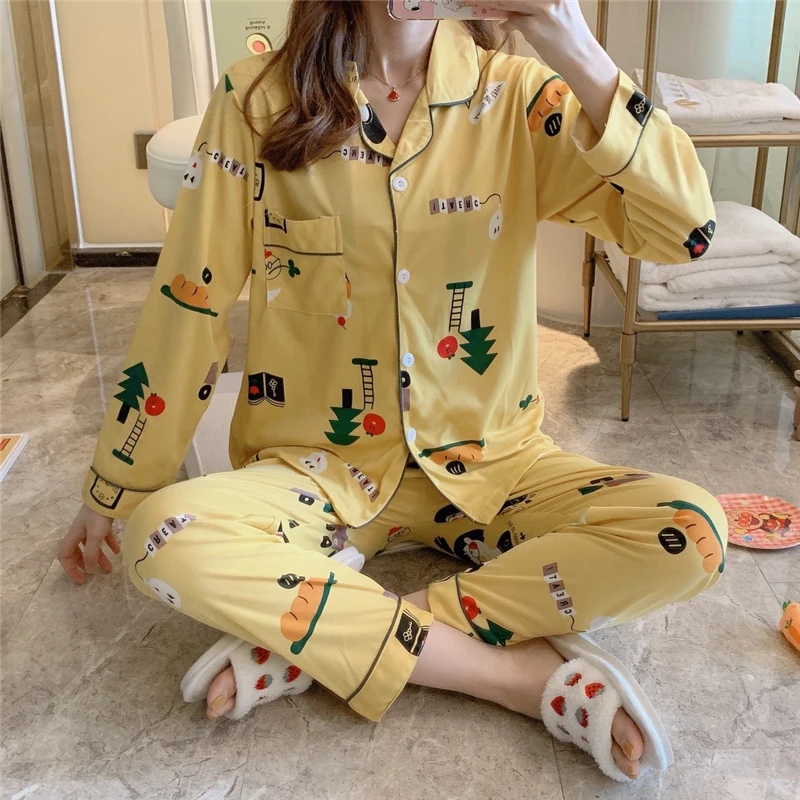 Рисунок 6 - Осенняя Пижама, Женский пижамный комплект