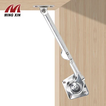 

2PCS MX Cabinet door lifting hydraulic support rod Force adjustable hinge Cushion closing door pillar Furniture hardware