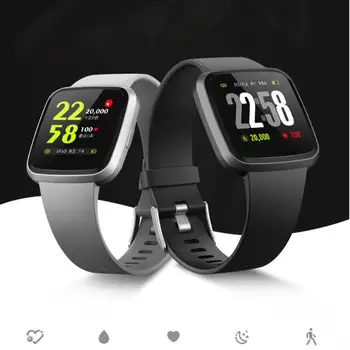 

V12C Smart Watch Men Bracelet Fitness Tracker Blood Pressure Measurement Heart Rate Pedometer Ip68 Waterproof Sports Watch