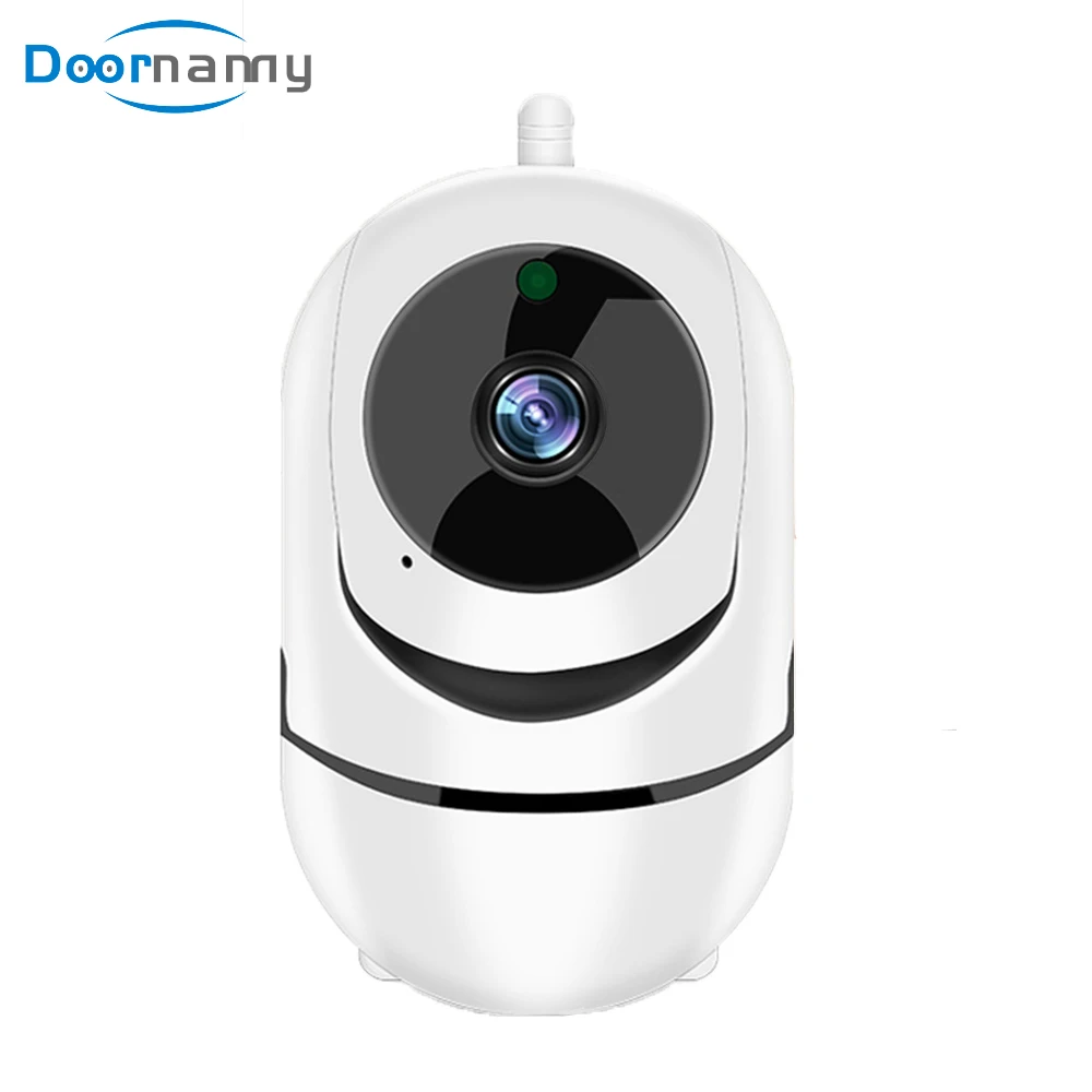 

Doornanny Indoor Wireless Baby Monitor Pets BabyPhone Remote Control Auto Tracking IP Camera 1080P 360° Video Motion Detection