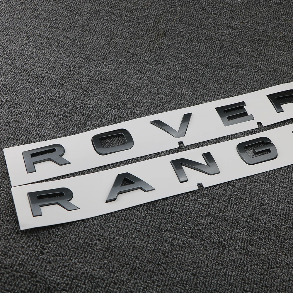 Sticker Trunk Logo Metal Logo For Land Rover RANGE ROVER Logo Car Styling