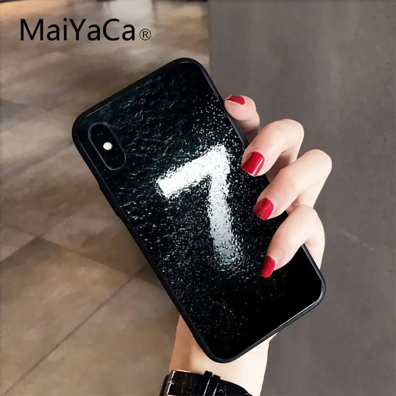 black letter and number