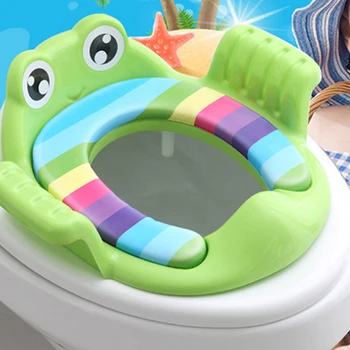 

High Quality Baby Travel Potty Seat 2 in1 Portable Toilet Seat Kids Comfortable Assistant Multifunctional Environmentally Stool