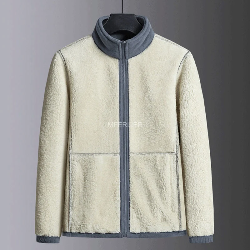 Autumn Winter Men's Jackets 9XL 140kg 5XL 6XL 7XL 8XL Bust 150cm Large Size Warm Coat 6