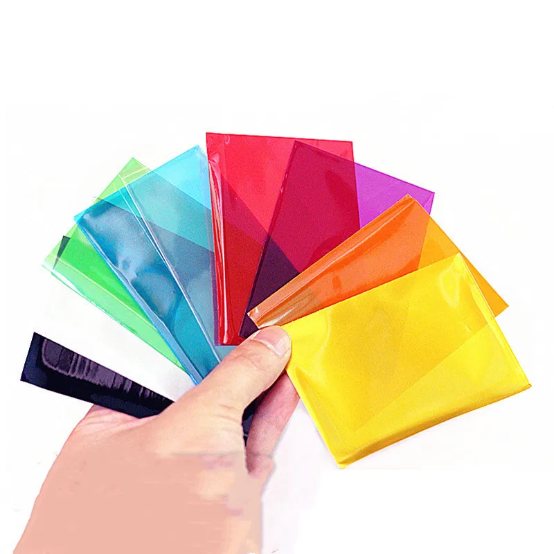 

50 PCS Matt Scrub Muticolor Back Card Protector for Board Game Cards Magic The Gathering Yugioh Pokemon Card Sleeves