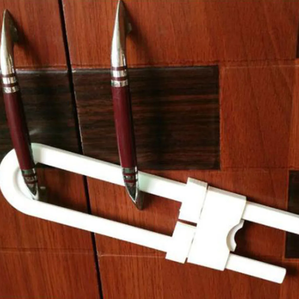 5 шт безопасности защита от детей пластиковые замки для детской u образная