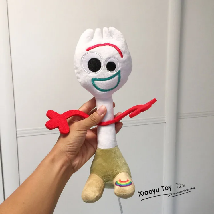 6 шт. мультфильм фильм История Игрушек 4 Forky мягкий плюшевый брелок кукла аниме плюшевые игрушки Дети подарок на день рождения Peluche