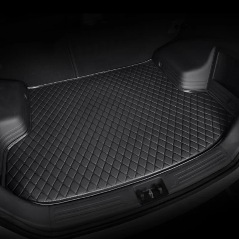 custom car trunk mat for Tesla Model S X 3 mats |