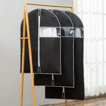 Костюм пылезащитный чехол для костюма, нетканый материал и видимая прозрачная одежда пылезащитный чехол для одежды