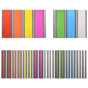 

24pcs Multi-colors Transparent Bookmark Index Tabs Labels Page Marker Text Highlighter Strips Stationery Memo Pad Office School