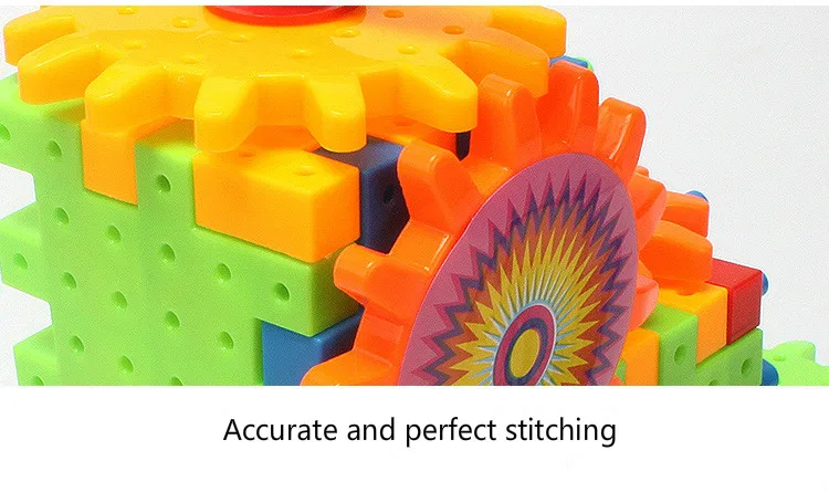 81 шт. Пластиковые Электрические шестерни 3d головоломка Строительный набор кирпич детские развивающие игрушки детские подарки