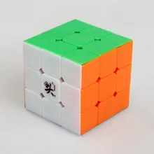 [Крылья 42 размер трехслойный Кубик Рубика цвет] Dayan 3X3X3 Mini cai di 3-Order Magic Cube