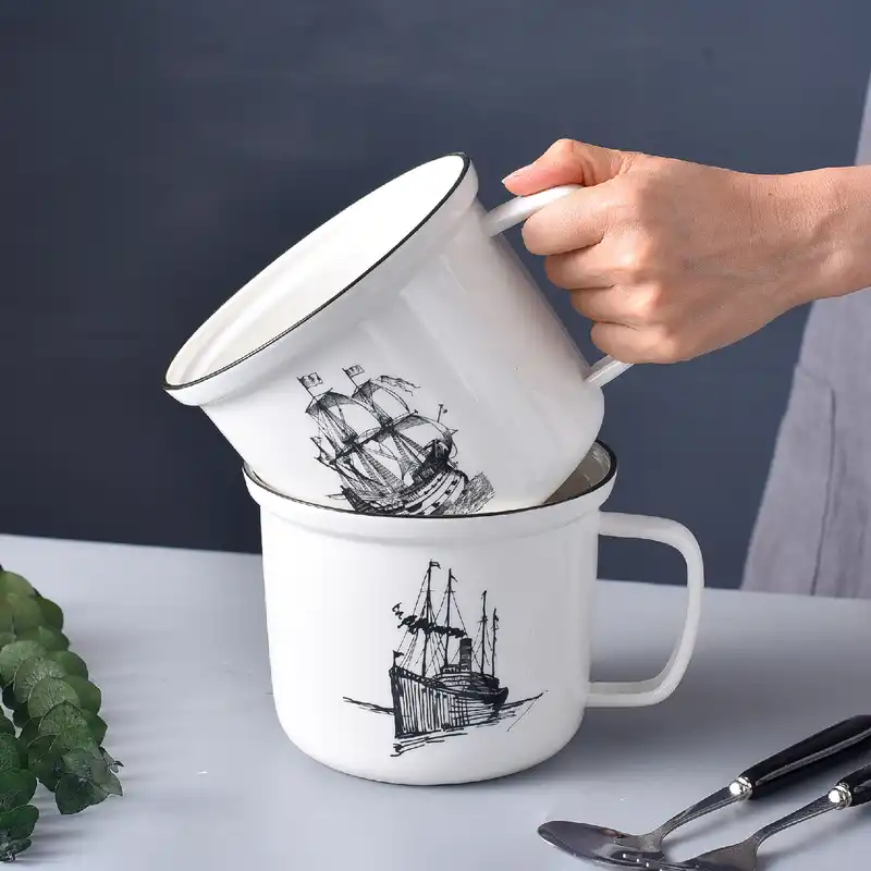 New Big Tazas De Ceramica Creativas 1000ml High Capacity Cups And Mugs Coffee Cup Extra Large Travel Mug American Style Gift Aliexpress