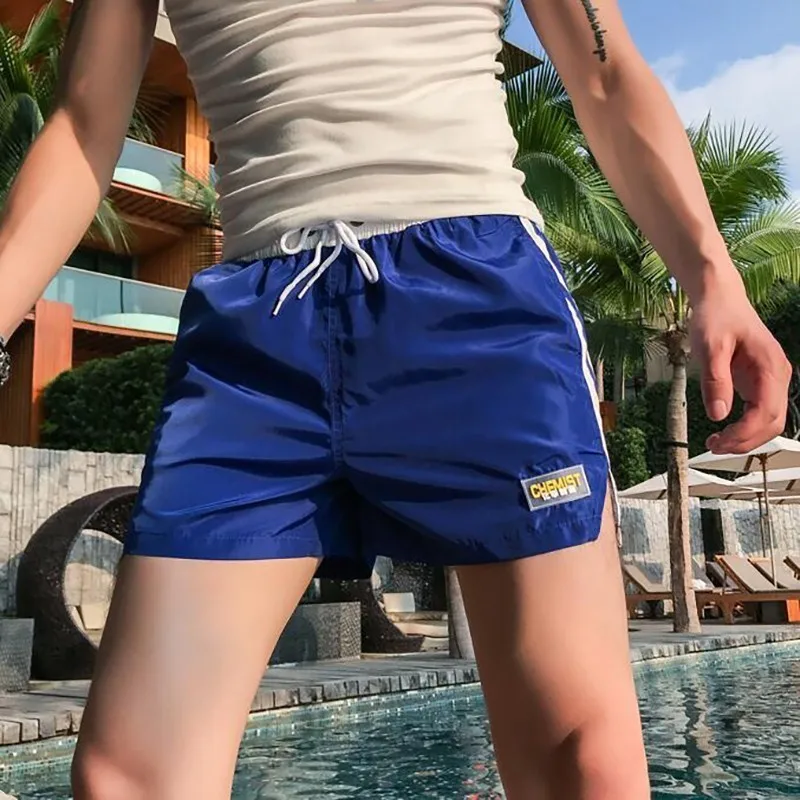 Повседневные Шорты Comfortabele Bermuda Strand Korte Masculino costmodemerk бордшорты Ademend Mannelijke Zomer Korte Mannen - Цвет: Blue