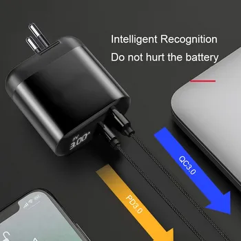 

Dual USB Charger Quick Charge 3.0 EU US Plug QC PD Fast Charger USB Phone Charger Fast Charging Head Adapter Travel Wall Charger