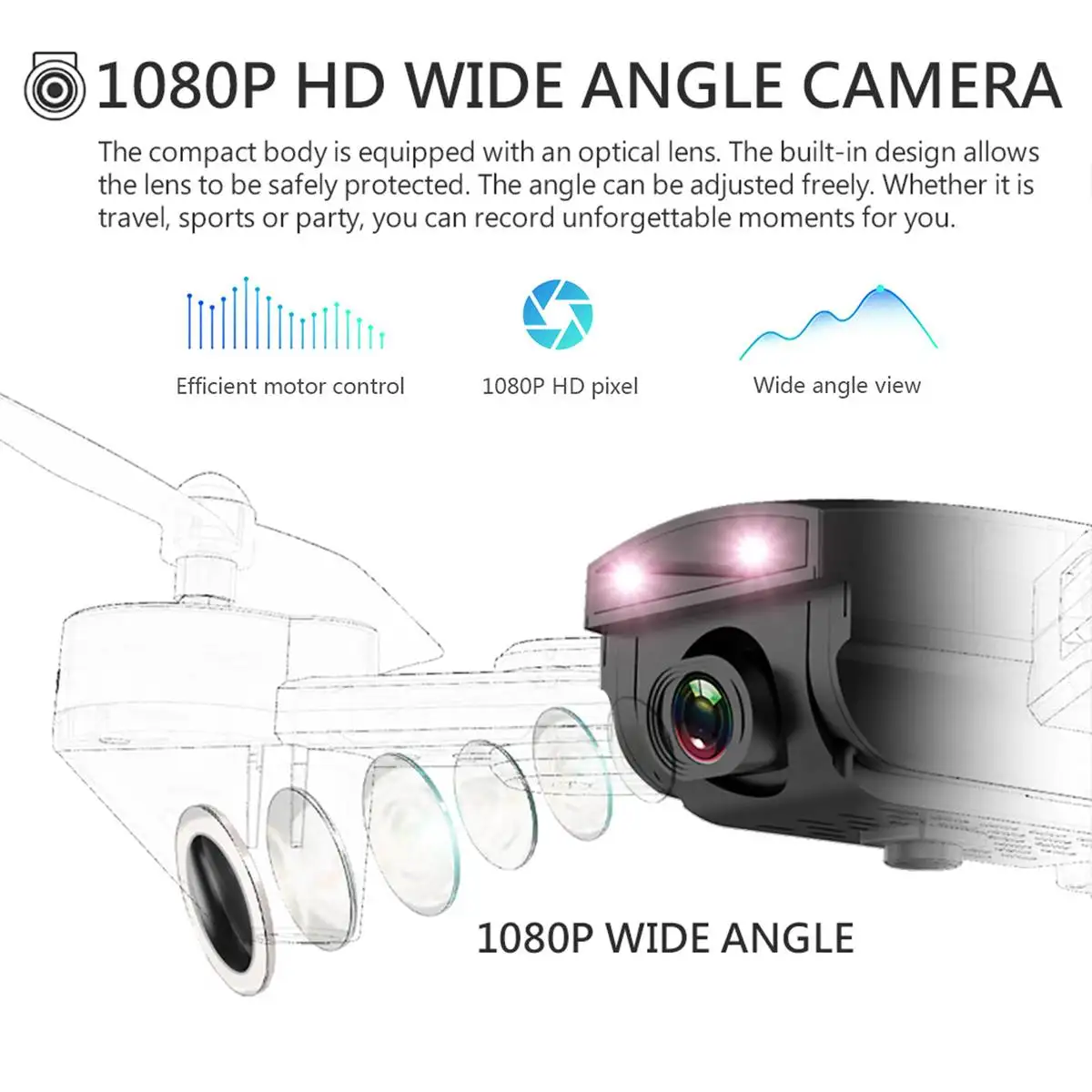 2,4G L107 1080P двойная камера s Дрон с Wi-Fi 120 м Радиоуправляемый Дрон полная широкоугольная камера приложение Gesture Shot Смарт следить за RC игрушечный Дрон