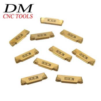 

10PCS MRMN300-M NC3030/MRMN300-G NC3020 CNC lathe Cutting blade carbide turning insert torna boncuk makinesi