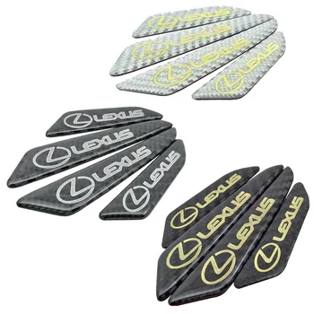 

Auto Door Side Protection Sticker For Lexus IS250 IS300 RX330 RX350 nx200t es250 GS300 GX470 GX460 CT 200H Carbon Bumper Strip