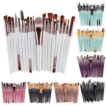 

20pcs Eye Makeup Brushes Set Eyeshadow Blending Brush Powder Foundation Eyeshadading Eyebrow Lip Eyeliner Brush Set