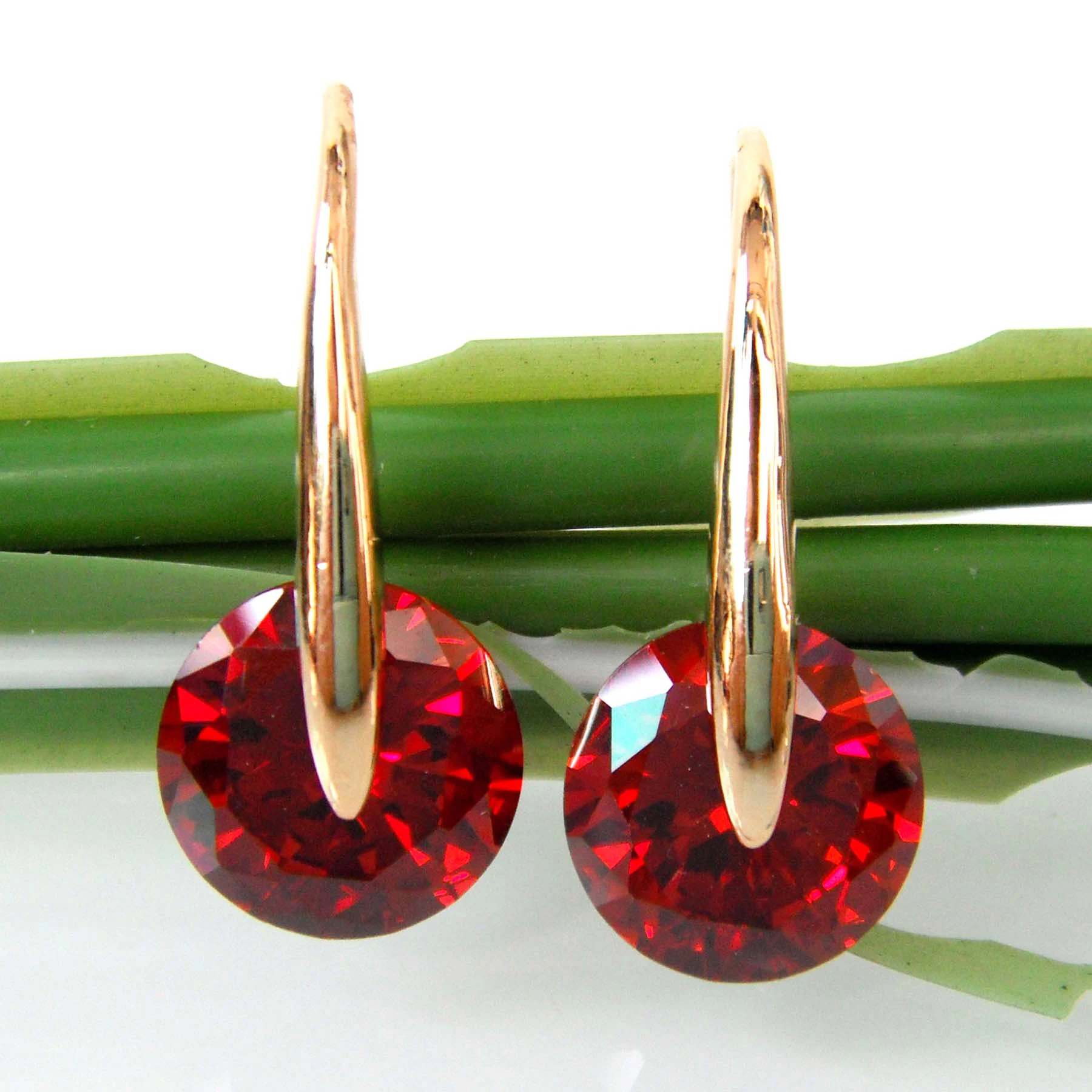 Navachi круглые прозрачные серьги с фианитами Бесплатная доставка SMT2800|white earrings|earrings