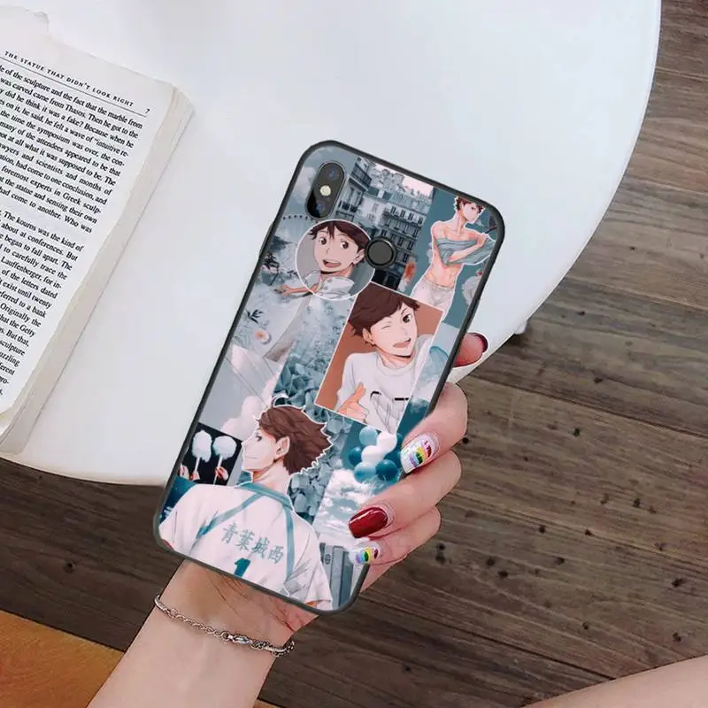 best phone cases for xiaomi haikyuu Japan anime volleyball Phone Case Cover For Xiaomi Redmi Note 4 4x 5 6 7 8 pro S2 PLUS 6A PRO funda hull coque shell xiaomi leather case color