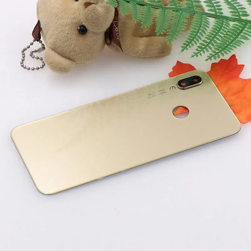Для huawei P20 Lite, стеклянная крышка для батареи с пленкой для объектива камеры, сменная Тонкая Защитная крышка для батареи для huawei Nova 3E