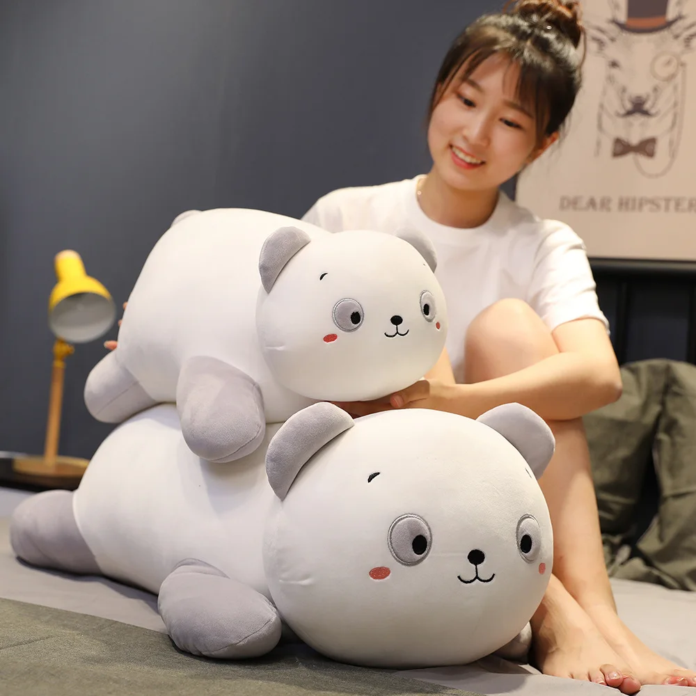 Мультяшные животные, толстая Подушка, супер мягкая подушка, kawaii, лежащая кукла, приятная для кожи, креативная Подушка для сна, подарок на день рождения для девочки
